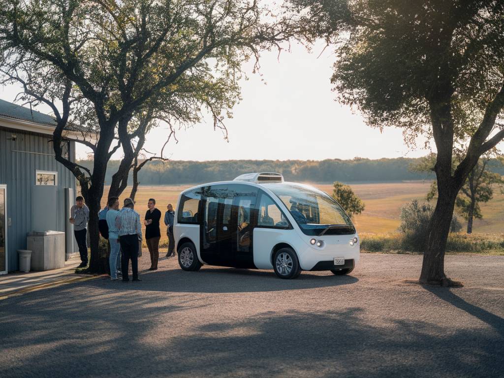 Navette autonome en zone rurale : révolutionner le transport pour les habitants isolés