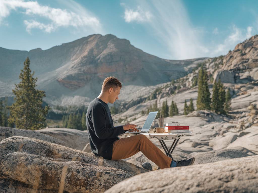 Le télétravail en pleine nature : vivre et travailler en montagne à l’ère numérique