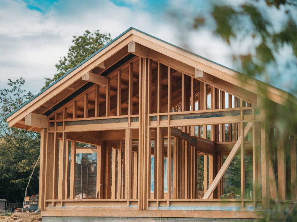 Construire une maison en ossature bois : avantages écologiques et esthétiques