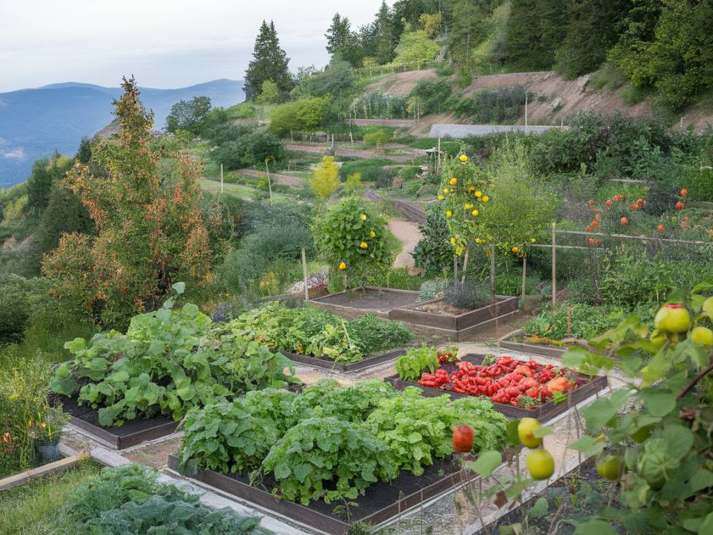 La permaculture en altitude : techniques et défis pour cultiver dans les montagnes